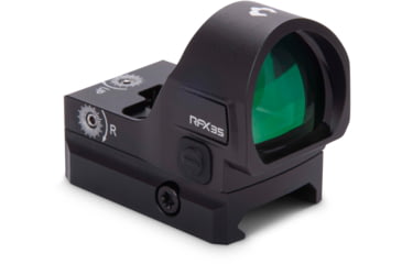 Image of Viridian Weapon Technologies RFX-35 1x22mm Micro Green Dot, 3 MOA, RMR Mounting pattern, Black, 981-0022