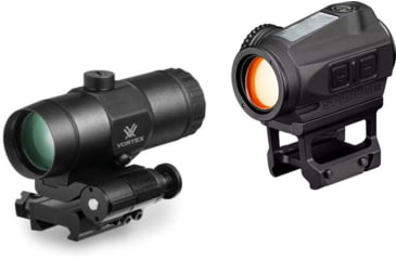 Image of Vortex SPARC Solar 2 MOA Red Dot Sight with Magnifier with Flip Mount Finish