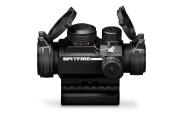 Image of Vortex Spitfire 1x Prism Scope w/ DRT MOA Reticle, Black SPR-1301