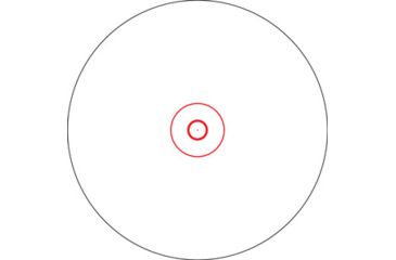 Image of Vortex Spitfire 1x Prism Scope w/ DRT MOA Reticle, Black SPR-1301