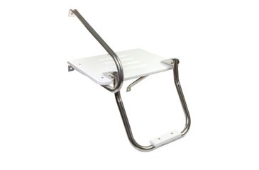 Image of Whitecap Poly Swim Platform w/Ladder f/Outboard Motors White 50491