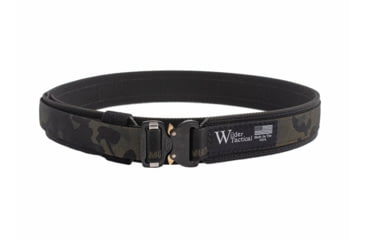 Image of Wilder Tactical The Minimalist EDC Belt, Multicam Black, Extra Large, 40-44, MBEDCMCBXL