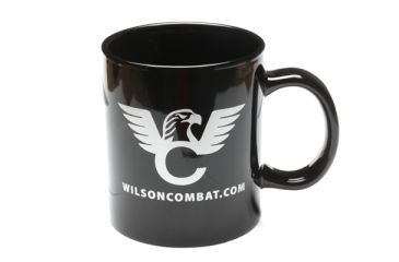 Wilson Combat Jumbo Coffee Mug With Logo Free Shipping Over 49 Wilson Combat 20 Oz Jumbo Coffee Mug With Logo Black 595