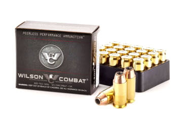 Wilson Combat Hornady XTP .460 Rowland 230 Grain Brass Cased Pistol Ammunition, 20, HP