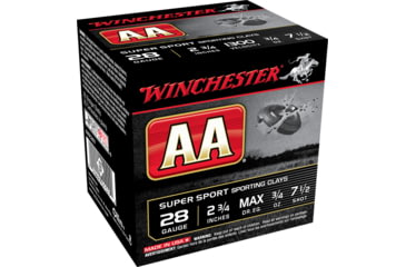 Winchester AA 28 Gauge 3/4 oz 2.75" 1300 ft/s Shotgun Ammunition