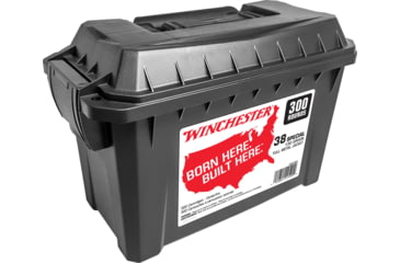 Image of Winchester USA HANDGUN .38 Special 130 grain Full Metal Jacket Centerfire Pistol Ammo, 300 Rounds, WW38C