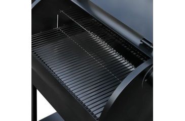 Image of Z Grills 7002E 8-in-1 Wood Pellet Grill, BBQ &amp; Smoker, Black/Silver, 48x22x51, ZPG-7002E