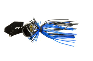 Image of Z-man Chatterbait Freedom CFL, Black/Blue, 3/4Oz, CBCFL34-01