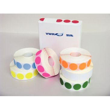 Vwr Vwr Label Dot Wht 3 4 Rl1000 Vwr D24 1 C Free Shipping Over 49