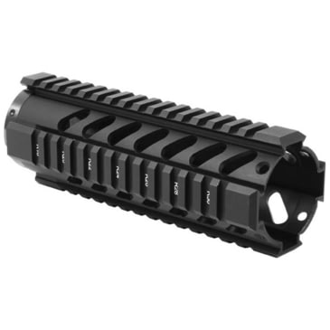 ar15 quad rail handguard rifle length