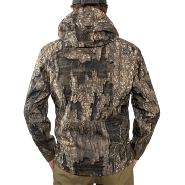 banded hooded pullover