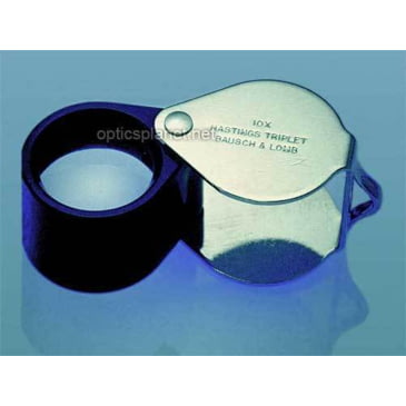 10 x Power HHIP 4902-0045 Hastings Triplet Magnifier 21 mm Lens Diameter