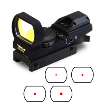 Bsa Stealth Tactical Red Dot Sight 1x 30mm 5 Moa Dot Laser Light