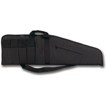Bulldog Cases Soft Padding Full Length Zipper Pistol Rug Black/Black trim BD600 
