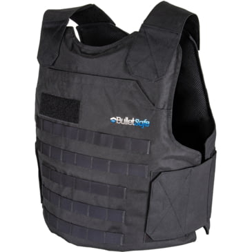 Tactical Stab Bullet Proof Bulletproof Vest Armor Vest NIJ Level IIIA 3A Black 