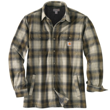 Carhartt Men's Hubbard Sherpa Lined Shirt Jacket - Choose SZ/color 