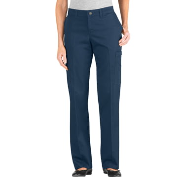 dickies women's relaxed fit straight leg cargo pant