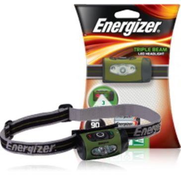 Energizer Triple Beam Led Head Lamp Flash Light Free Shipping Over 49