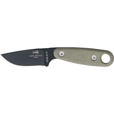 Esee Knives Izula II Black Fixed Blade Knife | 26% Off 4 Rating w/ Free Shipping