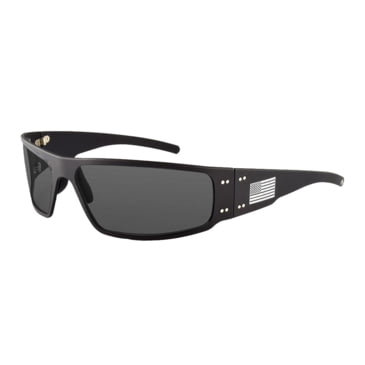 Gatorz Magnum Black Smoked Polarized Lenses Sunglasses MAGBLK01P 