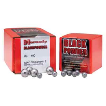 Hornady Rifle Bullets 480 50 Caliber Round Balls 100 Count Free Shipping Over 49