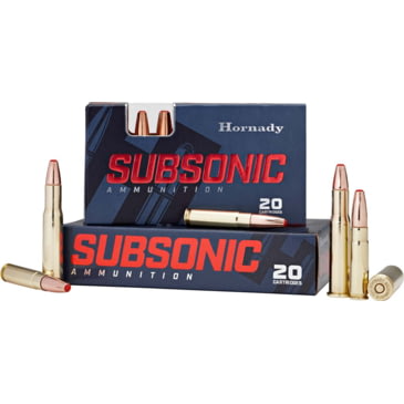 Hornady Subsonic 45 70 Government 410 Grain Subsonic Expanding Centerfire Rifle Ammunition Free Shipping Over 49