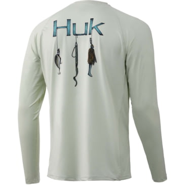 Details about   Huk Pursuit Bass Camp Long Sleeve Tee 