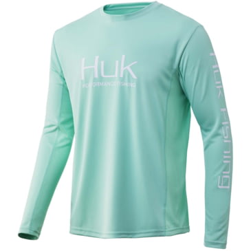 Huk Performance Fishing Long Sleeve Shirt Size ExtraLarge 