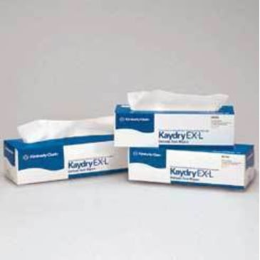 2-ply Kimberly Clark Safety 34721 Kaydry Ex-L Delicate Task Wipers Pack of 90 
