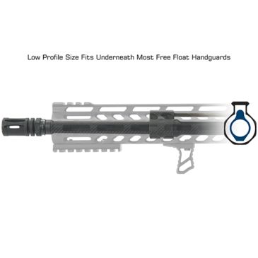 Utg extraíble grano para ar-15 gas bloque super slim