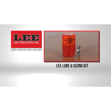 Lee Precision 90048 SIZING DIE KIT .358 