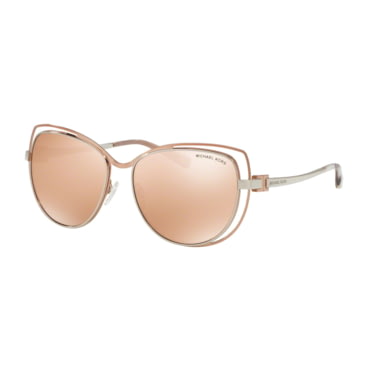 michael kors audrina sunglasses rose gold