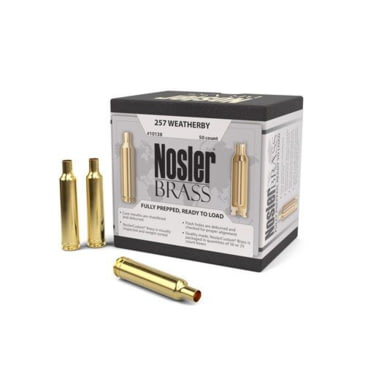 Nosler Custom Rifle Brass 257 Weatherby Magnum W Free Shipping