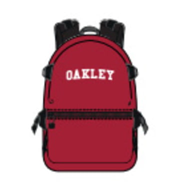 red oakley backpack
