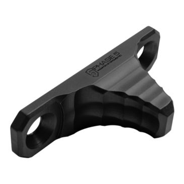 Angled Fore Grip Smoke Grey Phase 5 Tactical Aluminum M-LOK Mini Handstop 