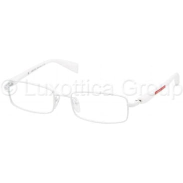 prada white frame eyeglasses