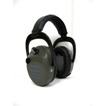 NEW Pro Ears PRO-TAC SC GOLD Electronic Amplified Ear Muff NRR 25 Green GS-PTSTL 