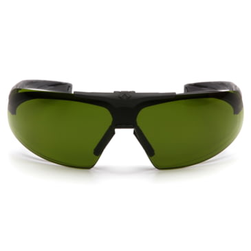 Pyramex Onix Plus Safety Eyewear Clear Anti Fog Lens 3.0 IR Filter Flip W Black for sale online 