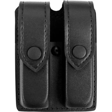 Safariland Duty Gear Glock 17 Plain Black Black Snap Double Handgun Magazine Pouch 22 