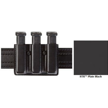Safariland 775-83-41 Open Top Triple Mag Pouch STX Plain For Glock 17/19/22 
