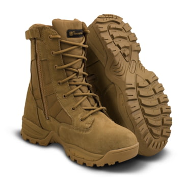 mens waterproof boots with side zipper