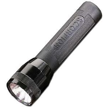 Streamlight 85004 Scorpion 2-Lithium Xenon Flashlight with Belt Clip Black 
