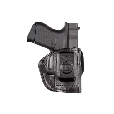 INSIDE THE PANT. 4 IN 1 IWB & OWB LEATHER HOLSTER FOR RUGER LC9 