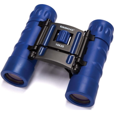 tasco 10 x 25mm essentials fully coated binoculars 168rbb bear hunting hunt blue 