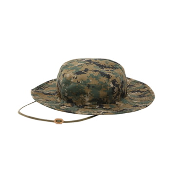 Tru-Spec 3309000 Mens OSFA Black Cotton Blend Gen-II Adjustable Boonie Hat