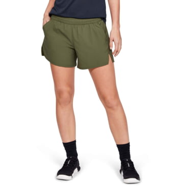 under armour khaki shorts womens