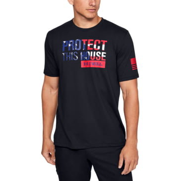 Under Armour Men's Freedom Protect This House Short Sleeve Tactical Tee NWT 2019 