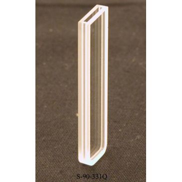 Pathlength: 10 mm; Chamber Volume: 0.35 ml, 0.70 ml, or 3.5 ml; Two or Four-Sided Windows UV Quartz Cuvettes with Microchambers Chamber 1 mm Wide, 0.35 ml, 2 Polished Sides