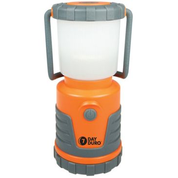 UST 7-Day Duro Orange Impact and Weather-Resistant LED Durable Camping Lantern 