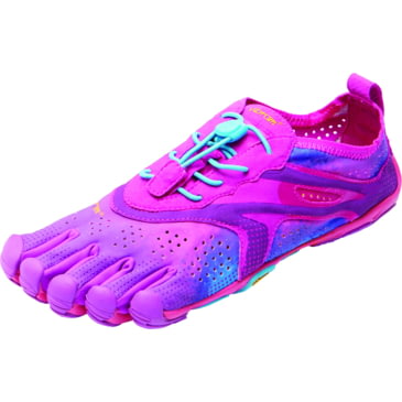 40.5 EU Black Yellow Purple Vibram FiveFingers V-Run Chaussures de Running Femme
